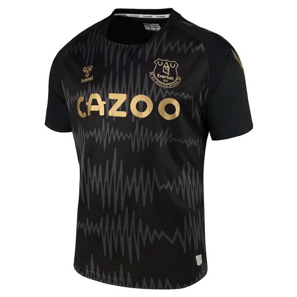 Tailandia Camiseta Everton Tercera Equipación Portero 2020-2021 Negro